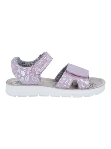 Richter Shoes Leder-Sandalen "Sofia" in Lila