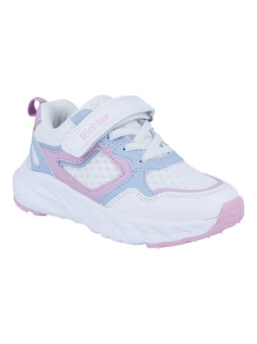 Richter Shoes Sneakersy "Jumper" w kolorze biało-błękitno-fioletowym