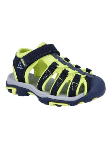 Richter Shoes Halbsandalen "Boulder" in Dunkelblau/ Grün