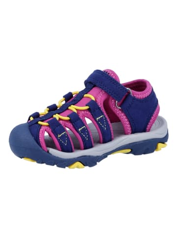 Richter Shoes Halbsandalen "Boulder" in Dunkelblau/ Pink