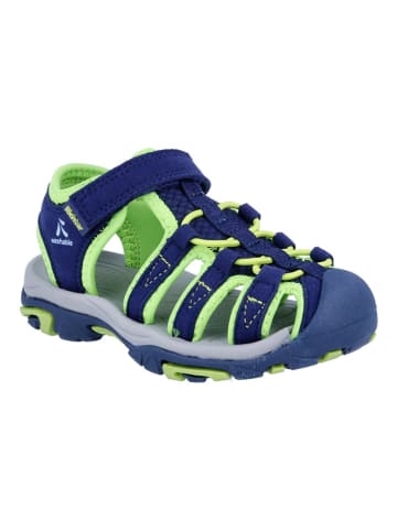 Richter Shoes Halbsandalen "Boulder" in Blau/ Grün