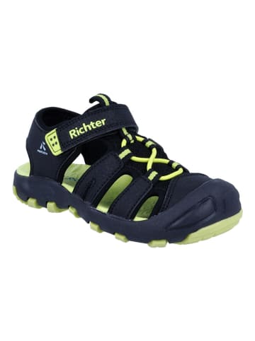Richter Shoes Halbsandalen "Bumper" in Schwarz