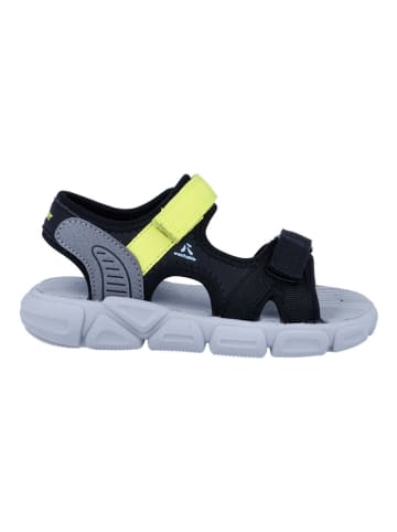 Richter Shoes Sandalen "Terry" zwart/geel