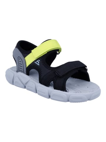 Richter Shoes Sandalen "Terry" in Schwarz/ Gelb