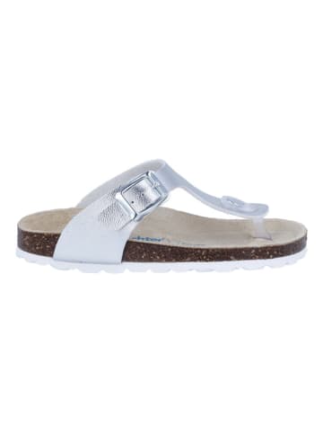 Richter Shoes Japonki "Bios" w kolorze srebrnym
