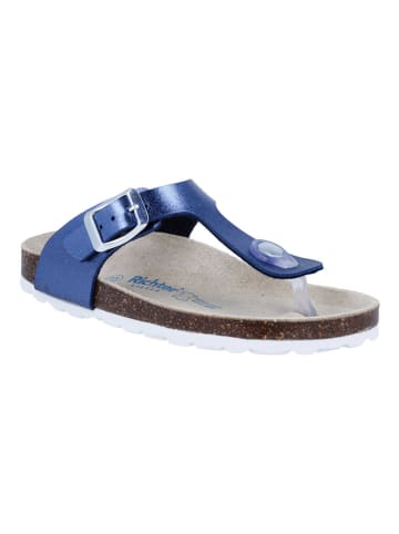 Richter Shoes Zehentrenner "Bios" in Blau