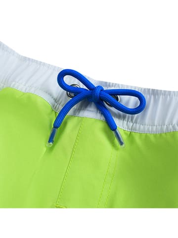 Peek U Badeshorts "Aysu" in Blau/ Grün/ Weiß