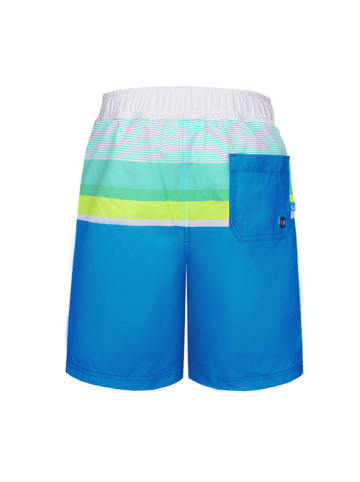 Peek U Badeshorts "Kasumi" in Blau/ Bunt