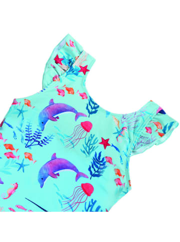 Peek U Badpak "Cordelia" turquoise/meerkleurig
