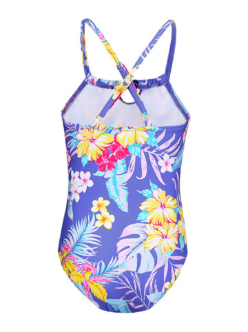 Peek U Badeanzug "Manami" in Blau/ Bunt