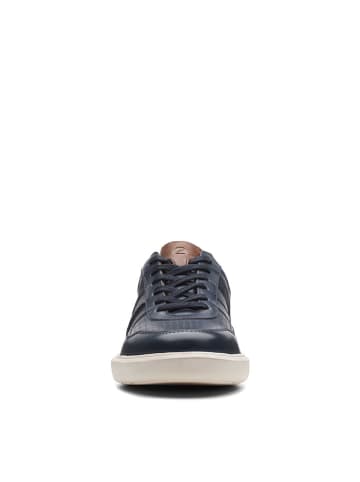 Clarks Leder-Sneakers "Cambro Race" in Dunkelblau