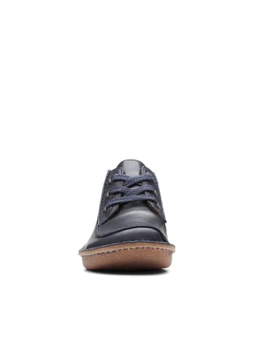 Clarks Leren veterschoenen "Funny Dream" donkerblauw
