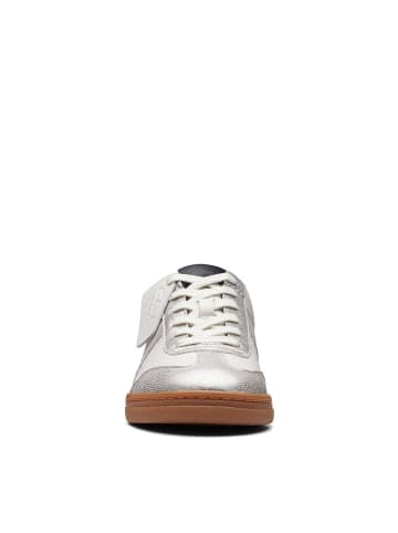 Clarks Leder-Sneakers "CraftMatch Lo" in Creme