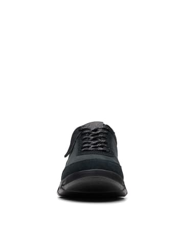 Clarks Leren sneakers "Nature X One" zwart