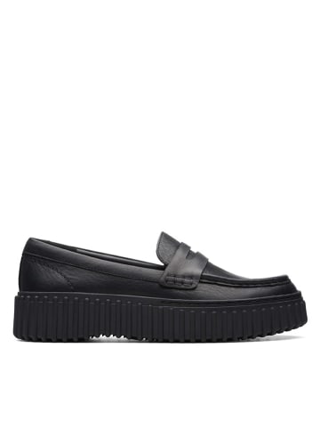 Clarks Leren mocassins "Torhill Penny" zwart