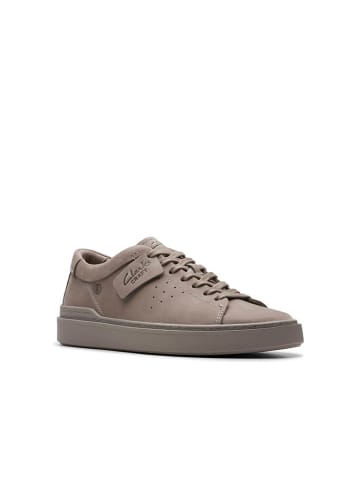Clarks Skórzane sneakersy "Craft Swift" w kolorze beżowym