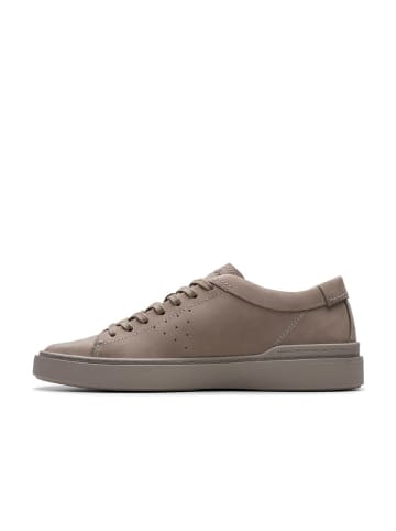 Clarks Skórzane sneakersy "Craft Swift" w kolorze beżowym