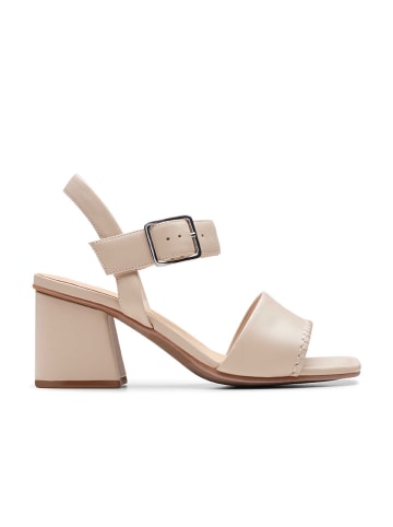 Clarks Leren haksandalen "Siara65 Buckle" beige