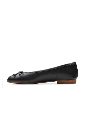 Clarks Leren ballerina's "Fawna" zwart