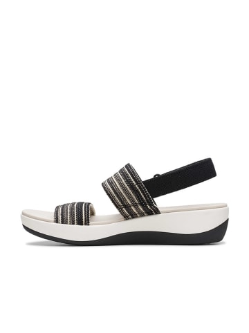 Clarks Sandały "Arla Stroll" w kolorze czarnym