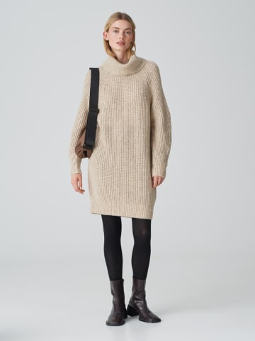 OPUS Strickkleid in Sand