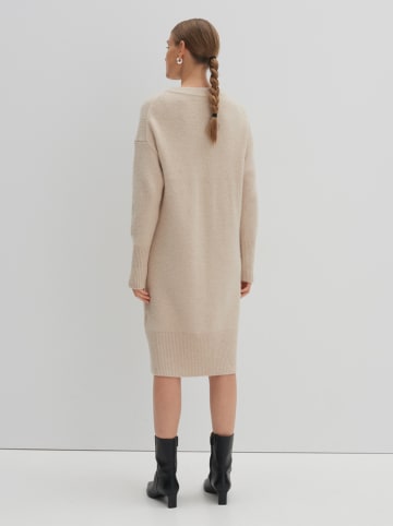 Someday Gebreide jurk zandkleurig