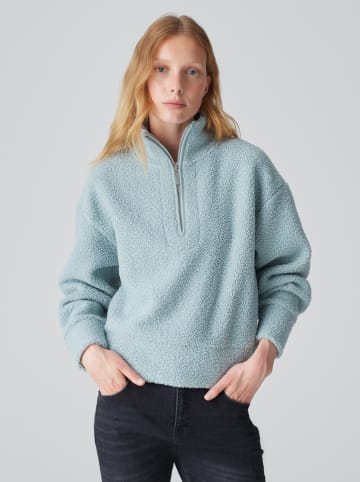 OPUS Fleecepullover in Hellblau