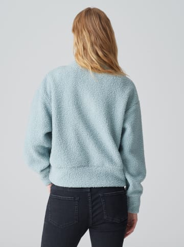 OPUS Fleecepullover in Hellblau
