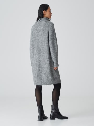 OPUS Strickkleid in Grau