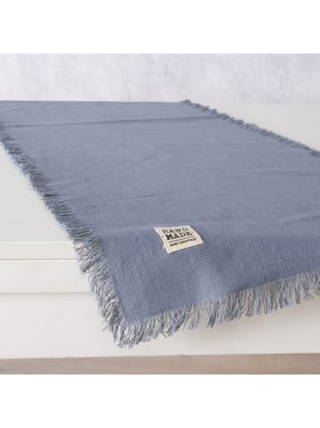 Boltze Tischläufer "Lenea" in Grau - (L)140 x (B)40 cm