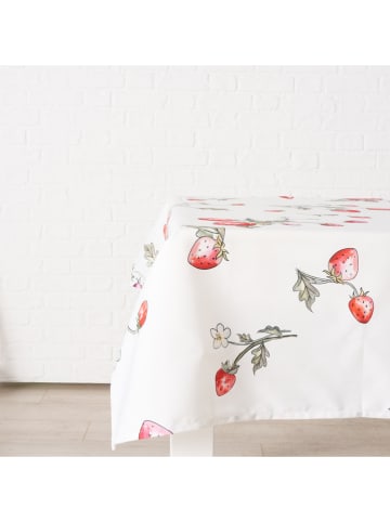 Boltze Tischdecke in Rot/ Grün/ Weiß - (L)180 x (B)140 cm