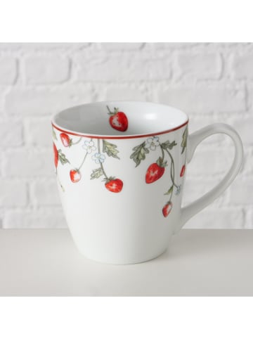 Boltze 2er-Set: Jumbotassen in Rot/ Grün - 480 ml