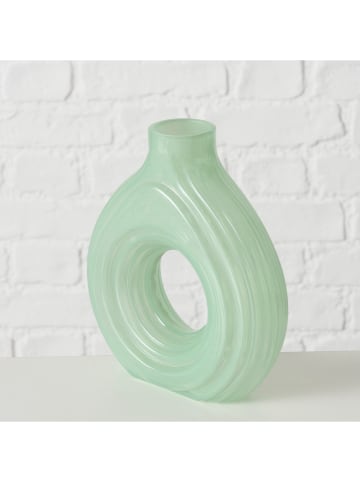Boltze Vase "Tiffy" in Grün - (H)19 cm