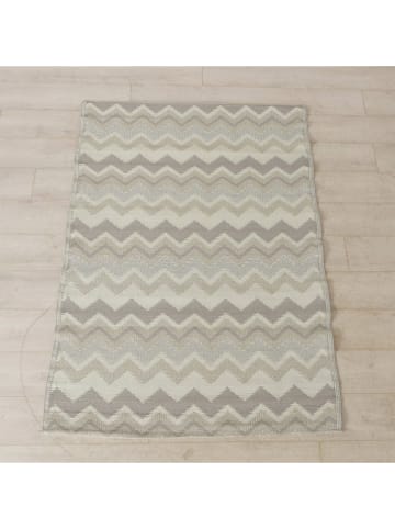 Boltze Teppich "Zickzack" in Beige - (L)180 x (B)120 cm