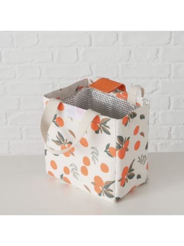 Boltze Kühltasche "Fruta" in Orange/ Weiß - (B)12 x (H)21 cm