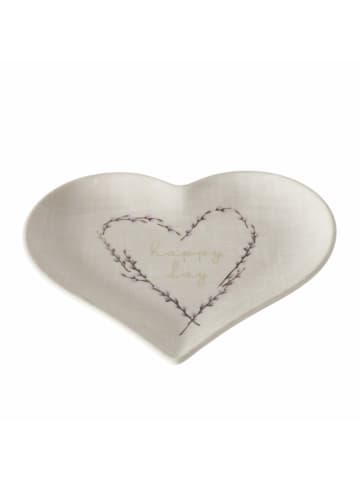 Boltze Schale "Salix" in Beige - (B)18 x (H)16 cm
