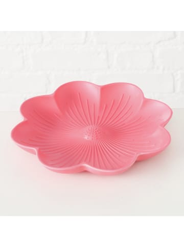 Boltze Vogeltränke "Giardino" in Pink - Ø 23,5 cm