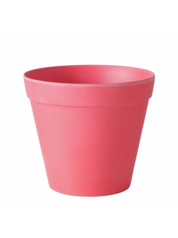 Boltze Osłonki (2 szt.) w kolorze różowym na doniczkę - wys. 9,5 x Ø 11 cm