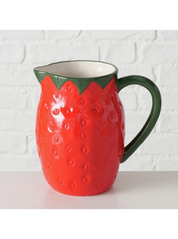 Boltze Krug "Strawberry" in Rot - 1,2 l