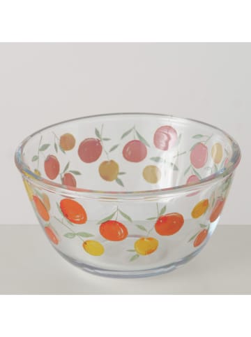 Boltze Miska "Fruits" w kolorze pomarańczowo-czerwonym - Ø 13 cm