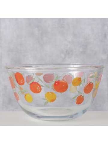 Boltze Miska "Fruits" w kolorze pomarańczowo-czerwonym - Ø 13 cm