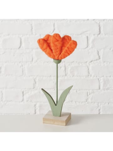 Boltze 3er-Set: Dekoaufsteller "Farina" in Gelb/ Orange - (H)22 cm