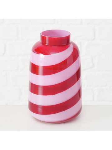 Boltze Vase "Tisano" in Rosa/ Pink - (H)19 cm