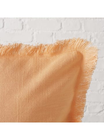Boltze Kussen "Lenea" oranje - (L)45 x (B)45 cm
