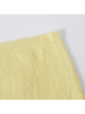Boltze 2-delige set: servetten "Lenea" geel - (L)40 x (B)40 cm