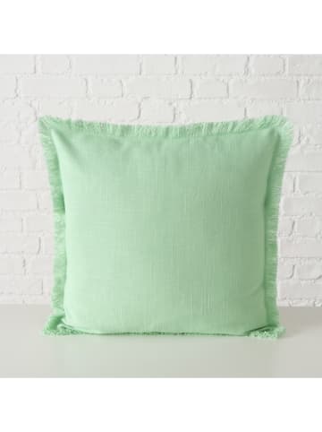 Boltze Kussen "Lenea" groen - (L)45 x (B)45 cm