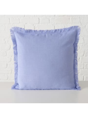 Boltze Kissen "Lenea" in Hellblau - (L)45 x (B)45 cm