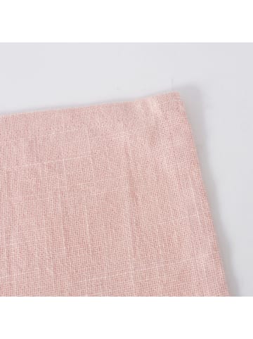 Boltze 2-delige set: servetten "Lenea" lichtroze - (L)40 x (B)40 cm