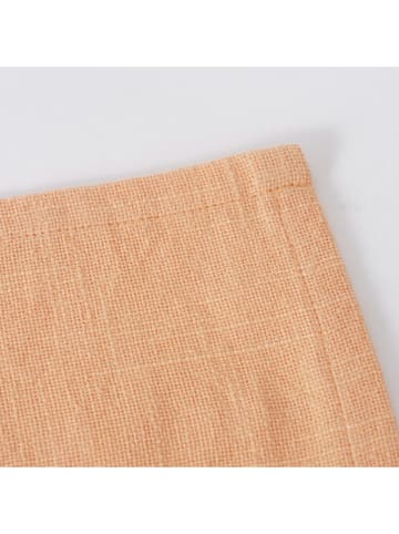 Boltze 2-delige set: servetten "Lenea" oranje - (L)40 x (B)40 cm