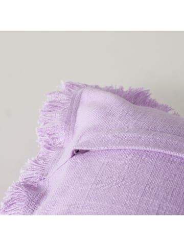 Boltze Kissen "Lenea" in Lila - (L)30 x (B)50 cm
